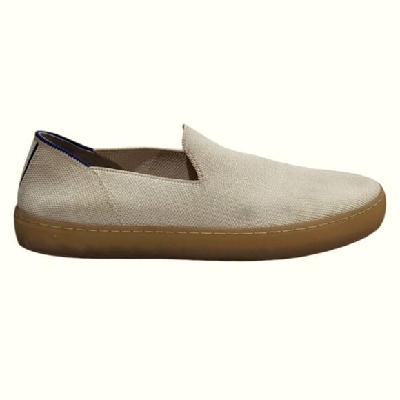 Rothy's The Original Slip On Sneaker Vanilla Bean Knit Casual Shoes Size 8.5B - Picture 5 of 8